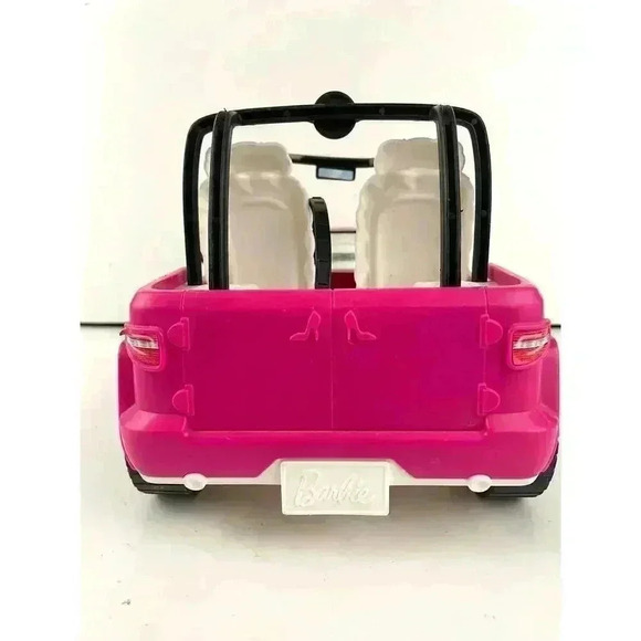 Barbie Doll Pink Jeep Car 2012 Beach Party Vehicle Y6856 - Picture 6 of 16